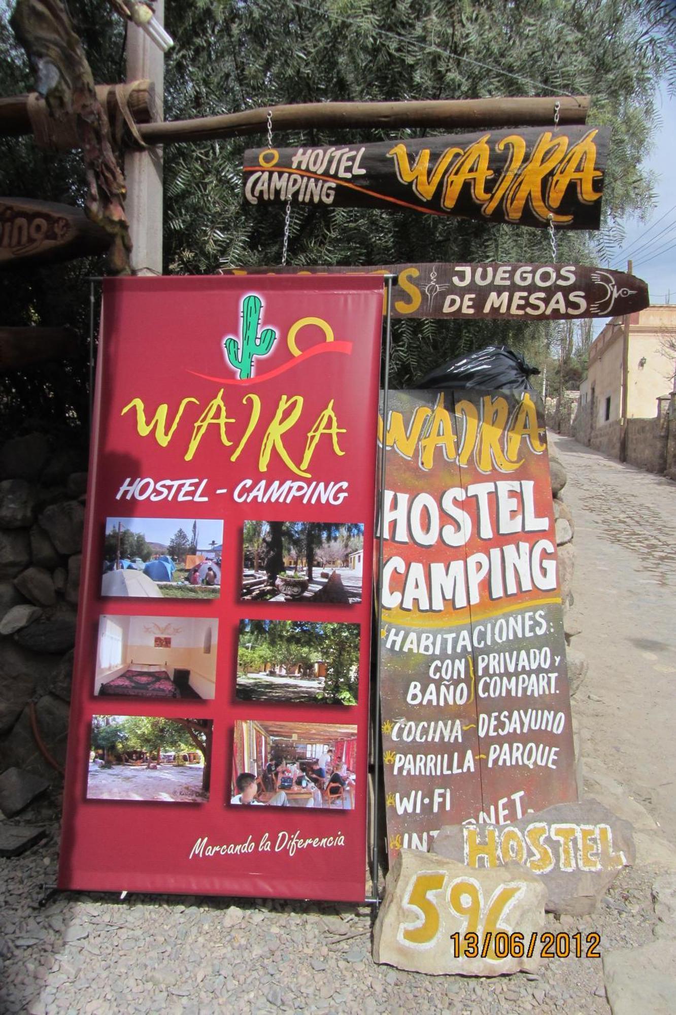 Hostel Waira Tilcara Zewnętrze zdjęcie